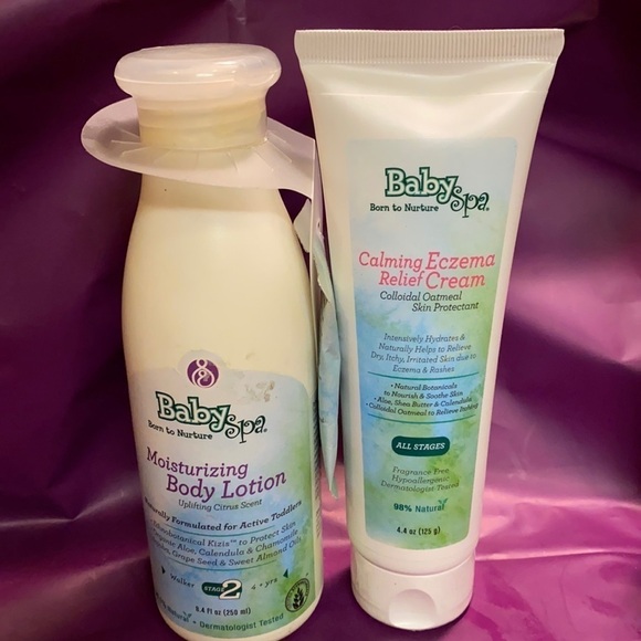3/$20. BABY Spa Eczema Relief Cream & Lotion - Picture 1 of 8